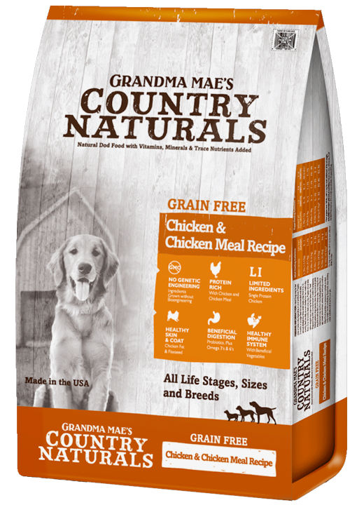 Grandma Mae's Country Naturals Grain Free Non-GMO LID Chicken
