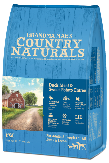 Grandma Mae's Country Naturals Duck Meal & Sweet Potato Entrée