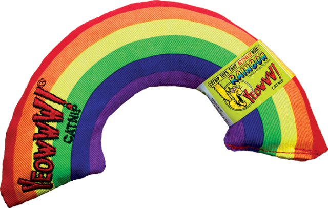 Yeowww Catnip Rainbow Cat Toy