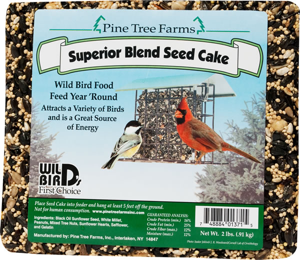 Pine Tree Farms Superior Blend Seed Cake 2 Lb