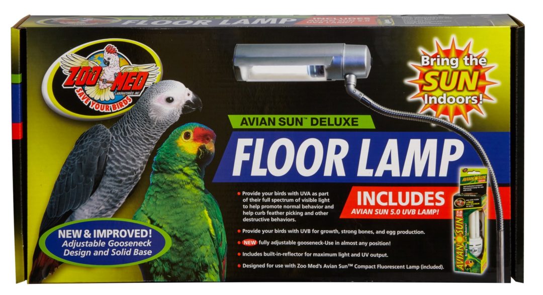 Zoo Med Avian Sun™ Deluxe Floor Lamp w/Bulb