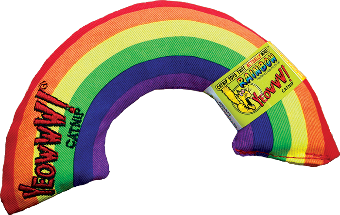 Yeowww Catnip Rainbow Cat Toy