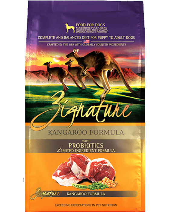 Zignature Kangaroo Formula Dog Food