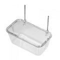 S.T.A Clear Bird Dish with Wires