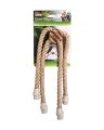 Penn-Plax Natural Cross Rope Perch