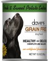 Dave’s Grain Free Duck & Sweet Potato Recipe Canned Dog Food