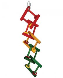 Paradise Hanging Funky Ladder Bird Toy