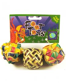 Planet Pleasures Woven Square Foot Toy