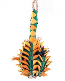 Planet Pleasures Pineapple Foraging Bird Toy