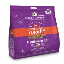 Stella & Chewys Tummy Ticklin’ Turkey Freeze-Dried Raw Dinner Morsels