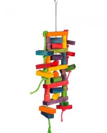 Prevue Bodacious Bites Blockhead Bird Toy