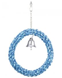 Penn-Plax Braided Rope Swing/Medium - Blue