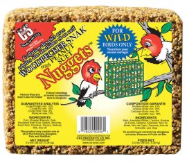 C&S Woodpecker Snak™ with Suet Nuggets™