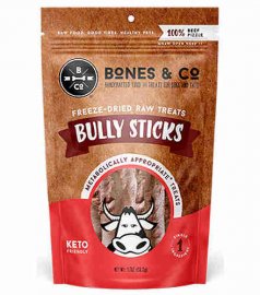 Bones & Co Freeze Dried Raw Bully Sticks Treat 1.7 Oz
