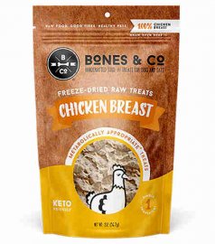 Bones & Co Freeze Dried Raw Chicken Breast Treat 2 Oz
