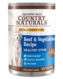 Grandma Mae's Country Naturals Beef & Vegetable Recipe 13 Oz