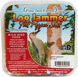 Pine Tree Farms Log Jammer Hot Pepper Suet 9.4 Oz