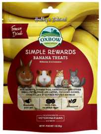 Oxbow Simple Rewards Banana Treats