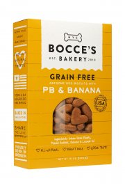 Bocce's Bakery Grain Free Peanut Butter & Banana Biscuits