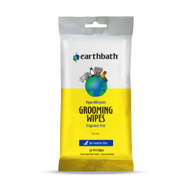 Earthbath Hypo-Allergenic Fragrance Free Grooming Wipes