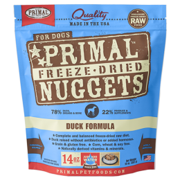 Primal Raw Freeze-Dried Canine Duck Formula