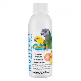 Vetafarm Multivet with Moulting Aid Liquid Vitamin