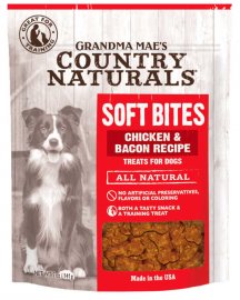 Grandma Mae's Country Naturals Soft Bites: Chicken & Bacon 5 Oz