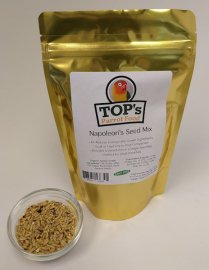 TOP's Parrot Food Napoleon's Seed Dry & Soak Mix