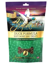 Zignature Duck Formula Soft Moist Treats for Dogs 4 Oz.