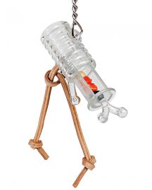 Nature's Instinct Barrel of Fun Foraging Bird Toy
