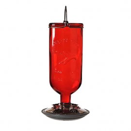 Perky-Pet® Antique Bottle Glass Hummingbird Feeder