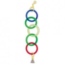 JW Pet Insight Olympia Rings Bird Toy