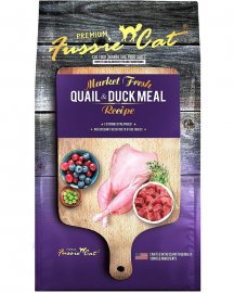 Fussie Cat Market Fresh - Quail & Duck Meal