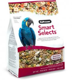 Zupreem Smart Selects Macaws & Large Parrots4 Lb