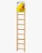 Prevue Birdie Basics 9-Rung Wood Ladder