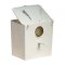 Tall Plastic Finch Nestbox w/Hole