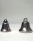 Nickel Plated Liberty Bell 25mm 5 Pack
