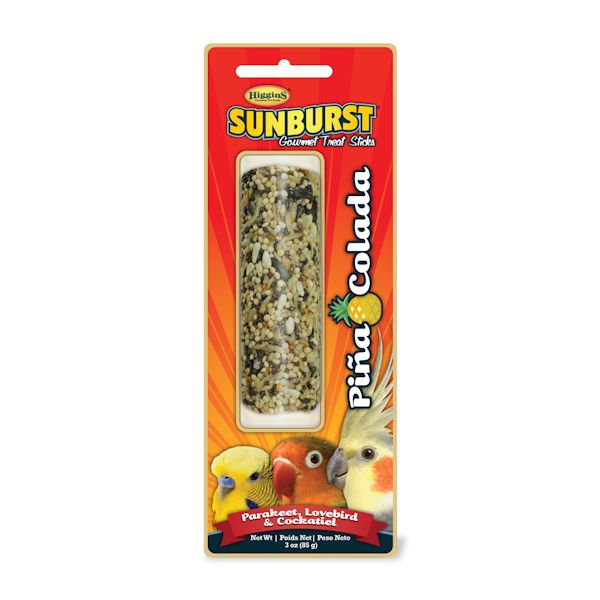 Higgins Sunburst Gourmet Treat Sticks Pina Colada 3 Oz