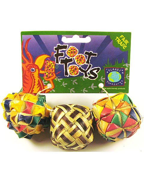 Planet Pleasures Woven Square Foot Toy