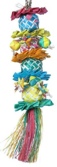 Planet Pleasures Flower Tower Bird Toy