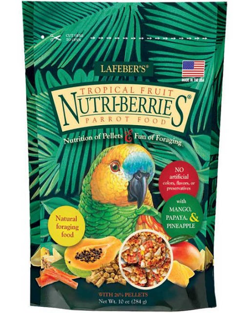 Lafeber Tropical Fruit Nutri-Berries Parrot Food