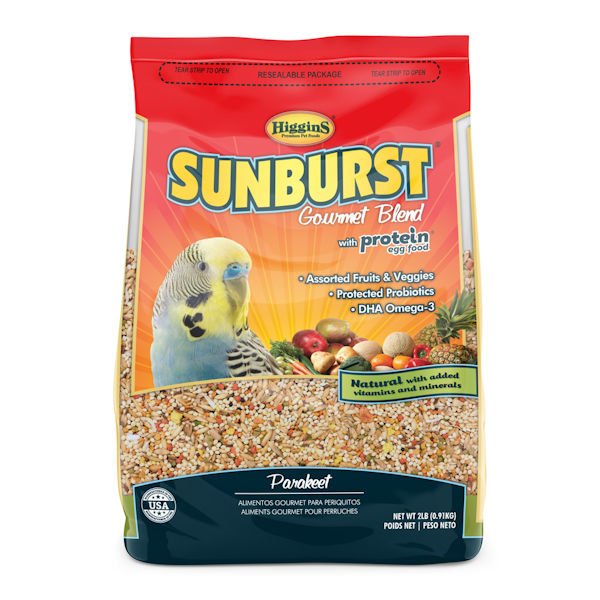 Higgins Sunburst Gourmet Food Mix Parakeet