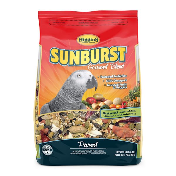 Higgins Sunburst Gourmet Food Mix Parrot