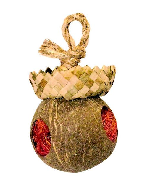 Planet Pleasures Coco Forage Mini Bird Toy