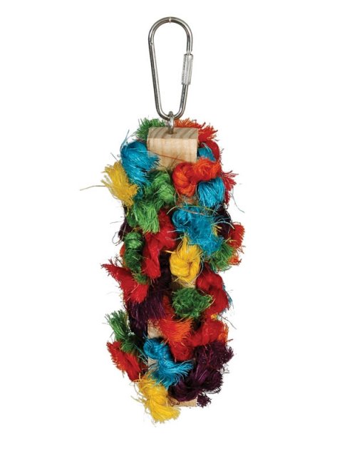 Paradise Knot Block Preener Mini Bird Toy