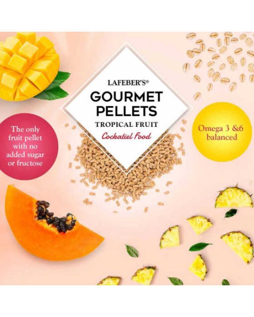 Lafeber Parrot Tropical Fruit Gourmet Pellets