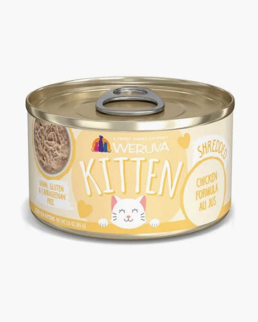 Weruva Kitten Chicken Formula Au Jus 3.0 Oz