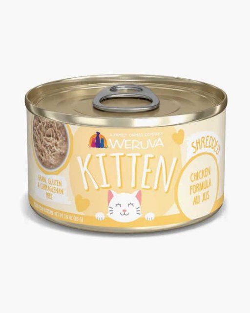 Weruva Kitten Chicken Formula Au Jus 3.0 Oz