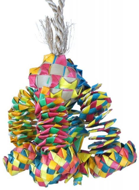 Planet Pleasures Diamond Bouncer Bird Toy