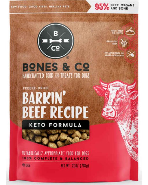 Bones & Co Freeze Dried Barkin' Beef Recipe